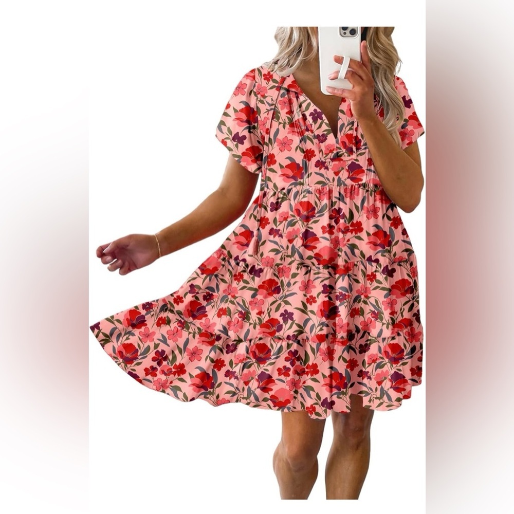 Floral Pink Dress